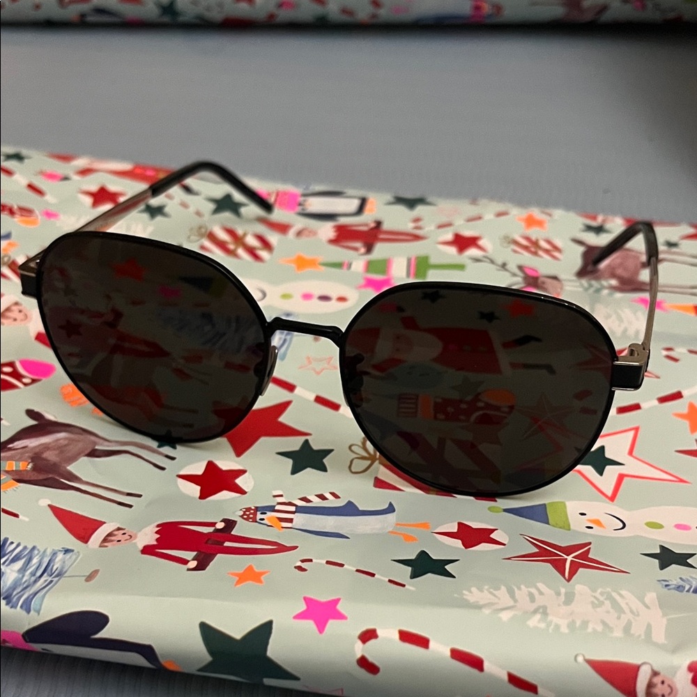 Saint Laurent Black Sunglasses